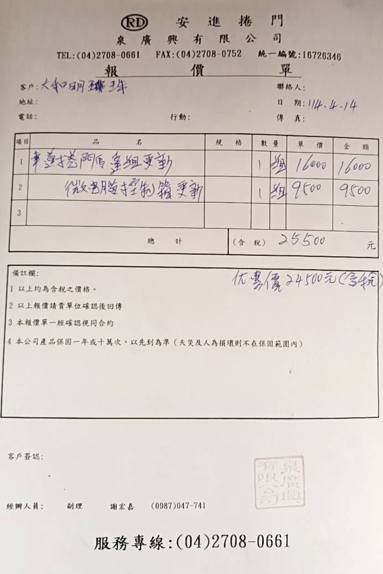 現場照片
